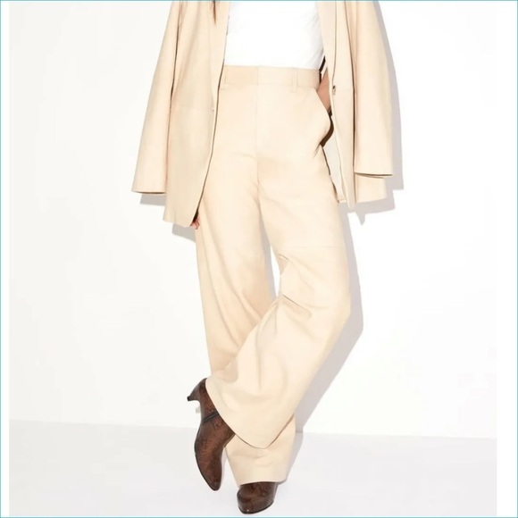 Vince Snake Brown Leather Point Toe Ankle Bootie Kitten Heel - Picture 6 of 11